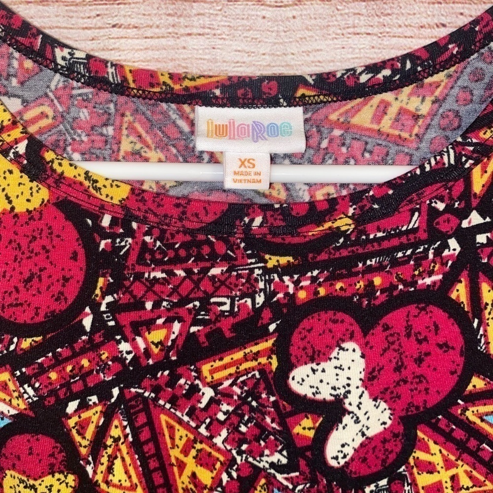 LULAROE Minnie Mouse Carly dress - Picture 3 of 3